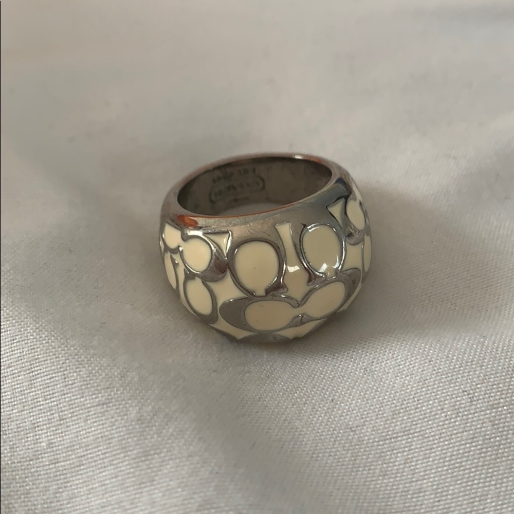 Coach C Dome ring